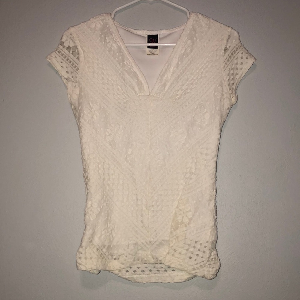 White ‘Wrapper’ Blouse
